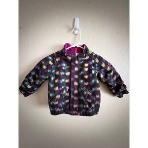 Kids Burton Zip Up‎ Jacket Girls Size 2T Winter Snowboard Ski Print